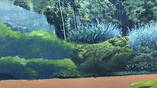 Zeitraffer der Malerei