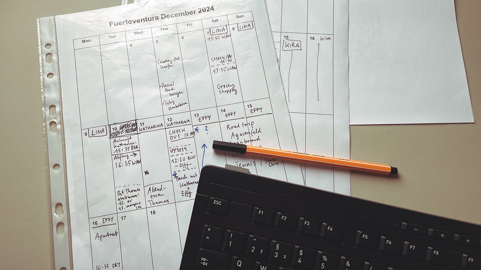 The Analog Planner in Me 🇺🇸 🇩🇪