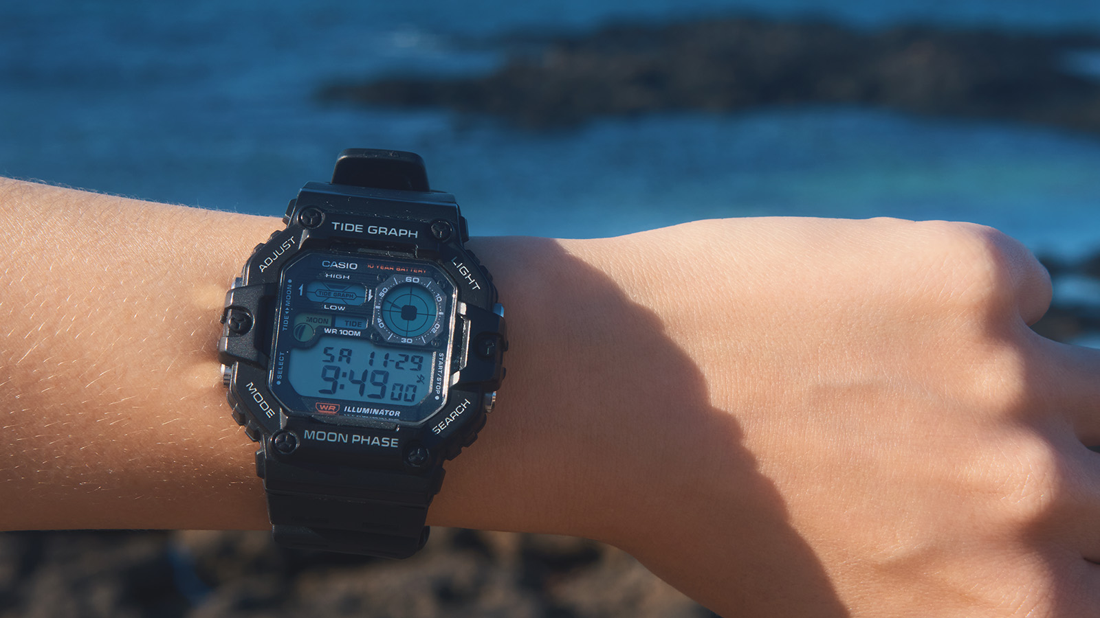 My 39-Euro Casio as a Tide Oracle