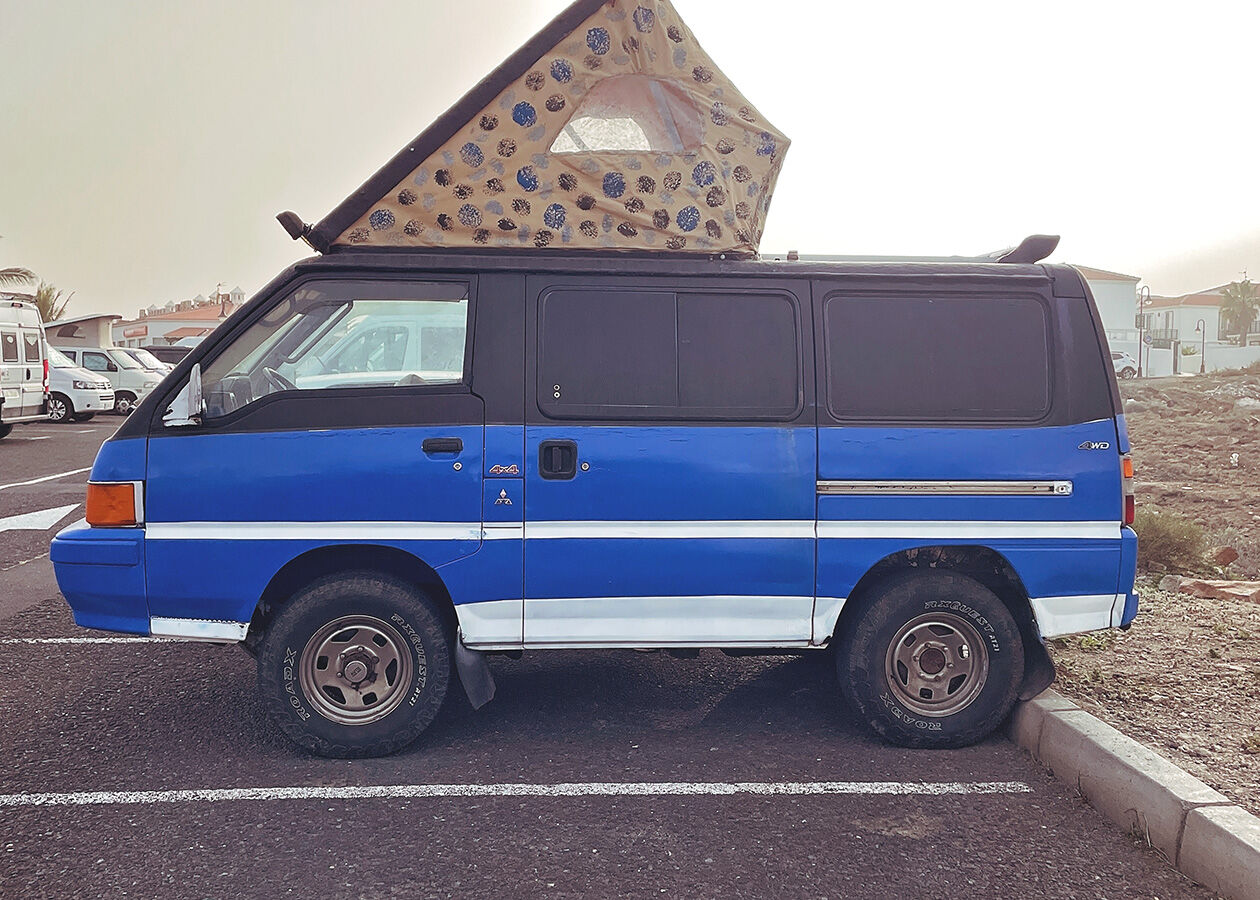 I even fancy such a Mitsubishi 4x4...